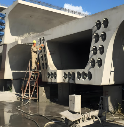 永靖压浆料施工流程及注意事项